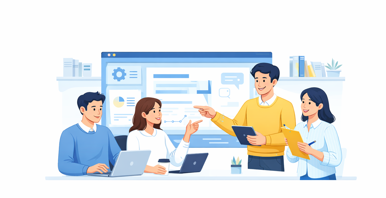 NEWBL 팀 협업 이미지